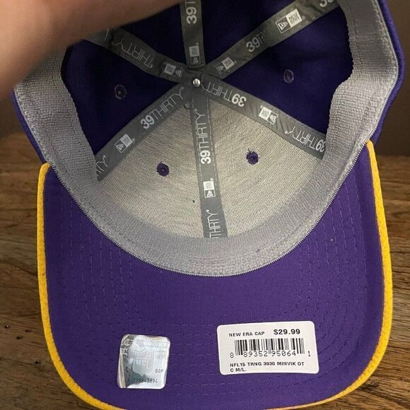 New Era 39Thirty NFL Vikings Cap - Picture 3 of 5